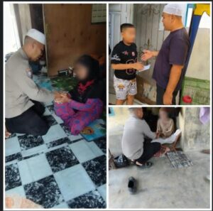 Polres Tanjung Balai Salurkan Zakat Fitrah Personel ke Masyarakat