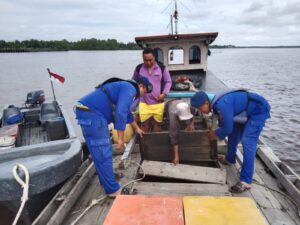 Jaga Keamanan Laut, Sat Polairud Polres Tanjung Balai Perketat Patroli
