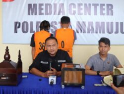 Polresta Mamuju Tangkap Pelaku Pencurian Kotak Amal 21 Masjid
