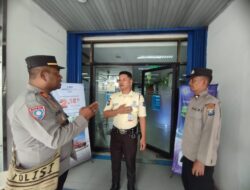 Jaga Keamanan Perbankan, Sat Binmas Polres Tanjung Balai Sambangi Bank BCA