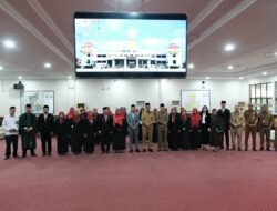 Wali Kota Mahyaruddin Salim Kukuhkan 11 Kepala Sekolah dan 11 Pejabat Fungsional di Lingkungan Pemko Tanjungbalai