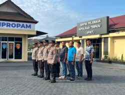 Wakapolres Tanjung Balai Pimpin Apel Pagi, Ingatkan Personel Jaga Citra Polri
