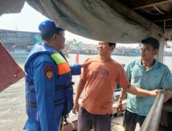 Jaga Keamanan Perairan Sat Polairud Tanjung Balai Gencarkan Patroli
