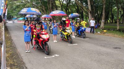 Polres Polman Amankan Kejuaraan Nasional Motoprix Region D Putaran 1 Tahun 2026