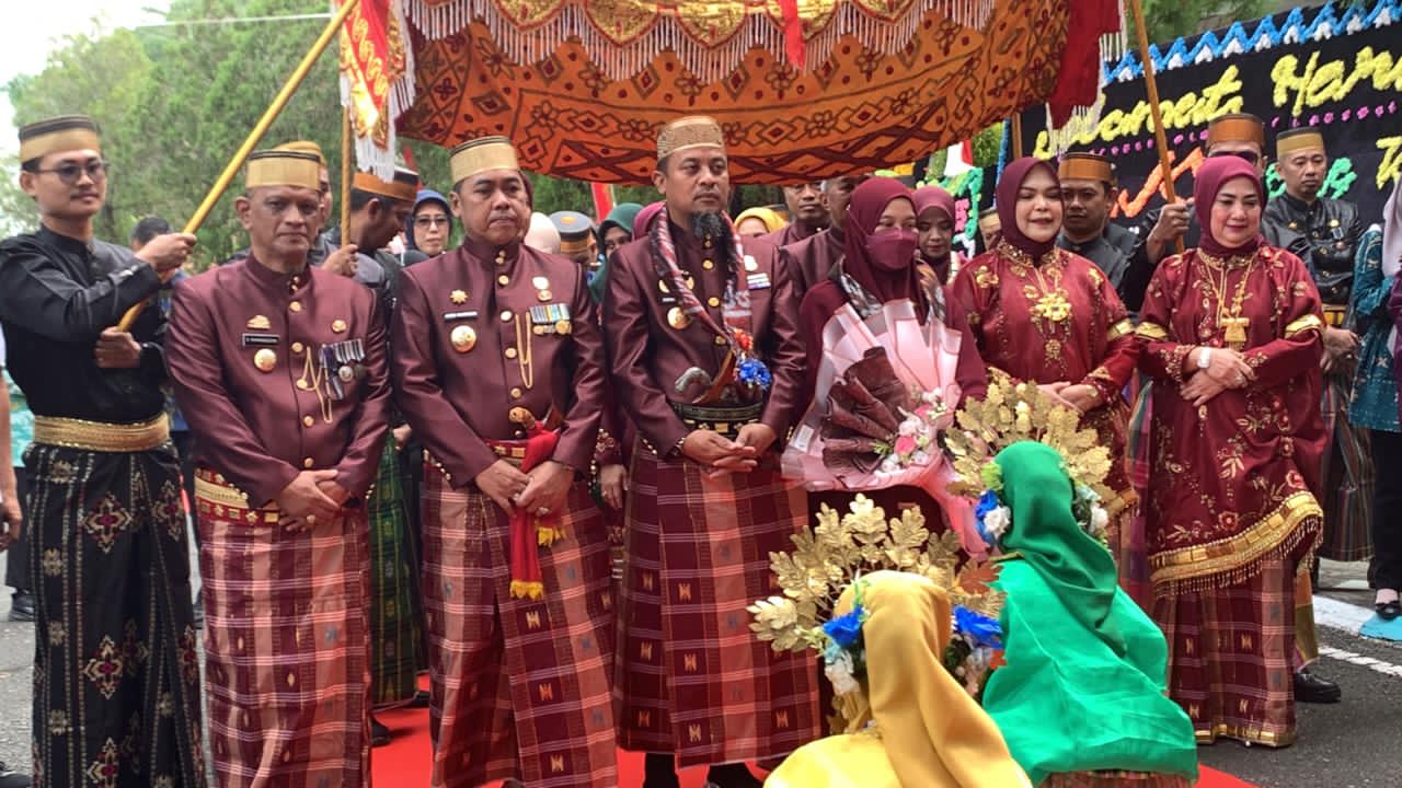 Hari Jadi Wajo ke-627 Dihadiri Gubernur Sulsel, Bupati Rosman Tegaskan Nilai Persatuan