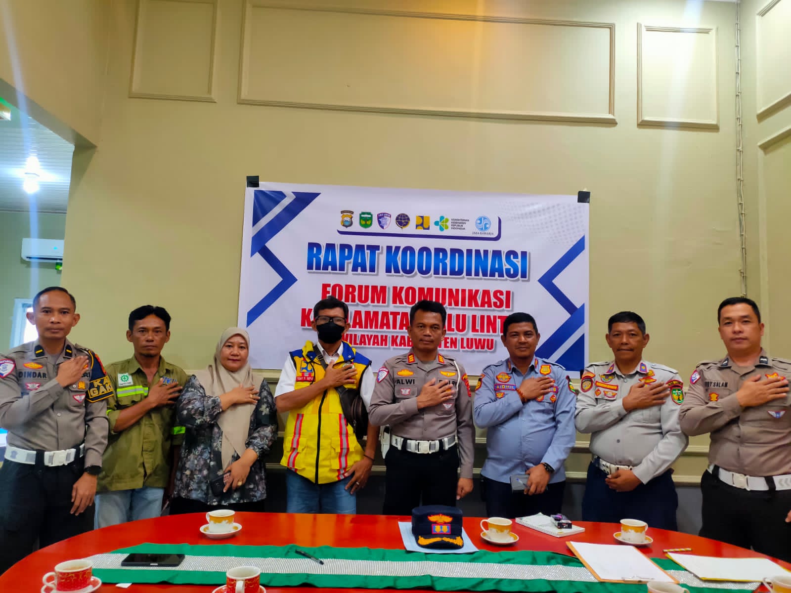 Satlantas Polres Luwu Gelar Rapat Koordinasi, Fokus Tekan Angka Laka Lantas