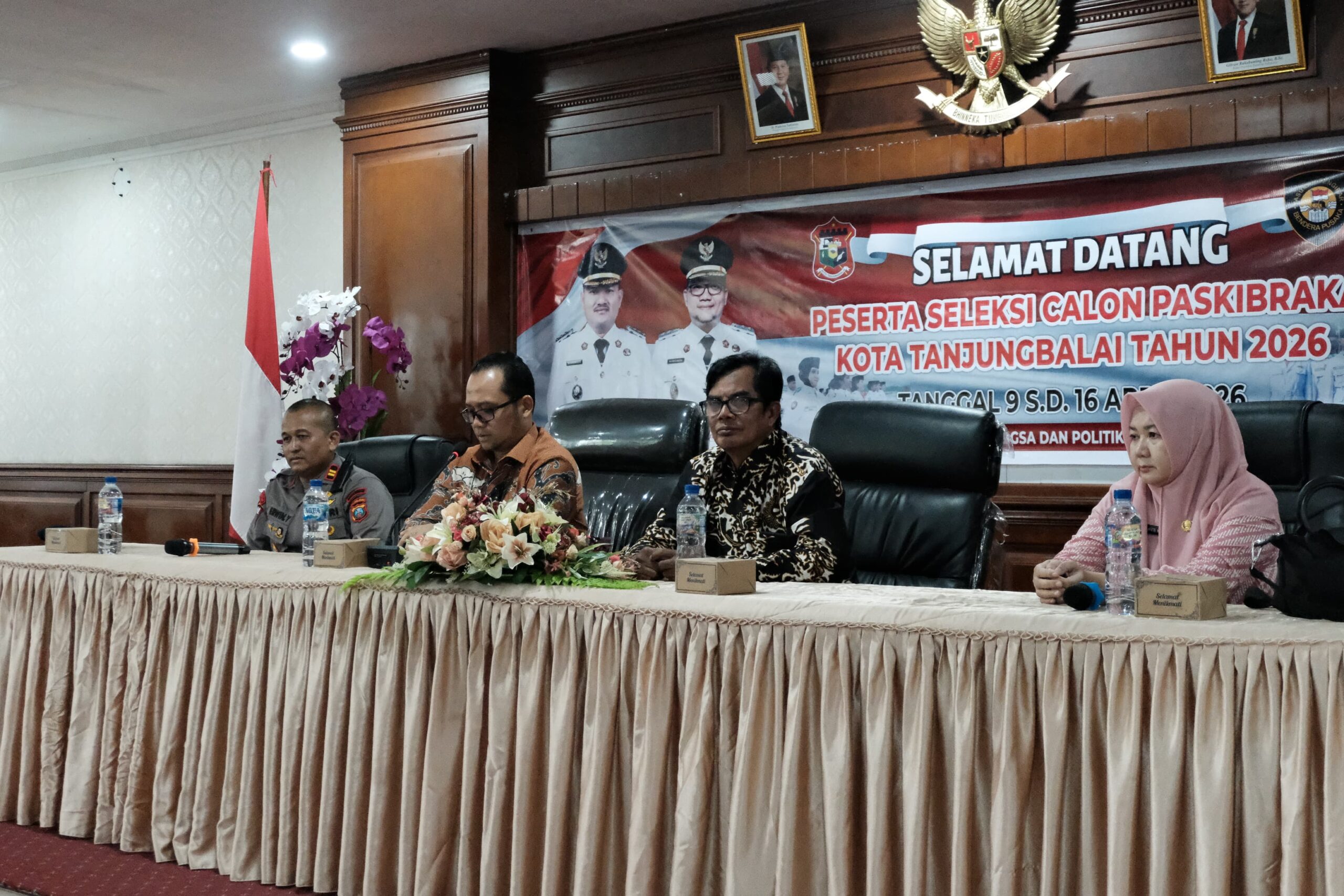 Wakil Wali Kota Tanjungbalai Buka Seleksi Paskibraka 2026, Tekankan Integritas dan Jiwa Kepemimpinan