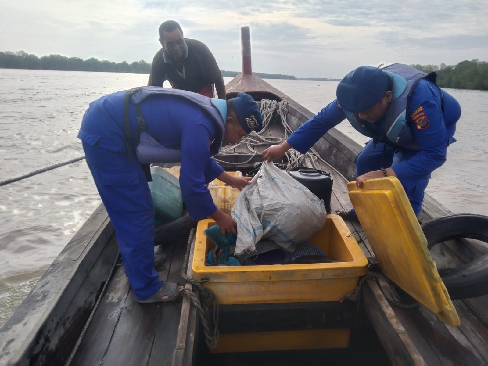 Jaga Keamanan, Sat Polairud Perketat Patroli Laut