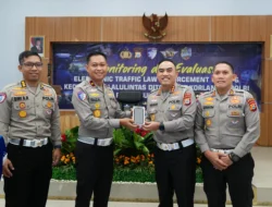 Korlantas Polri Luncurkan ETLE Handheld Berfitur Barcode dan Print Out