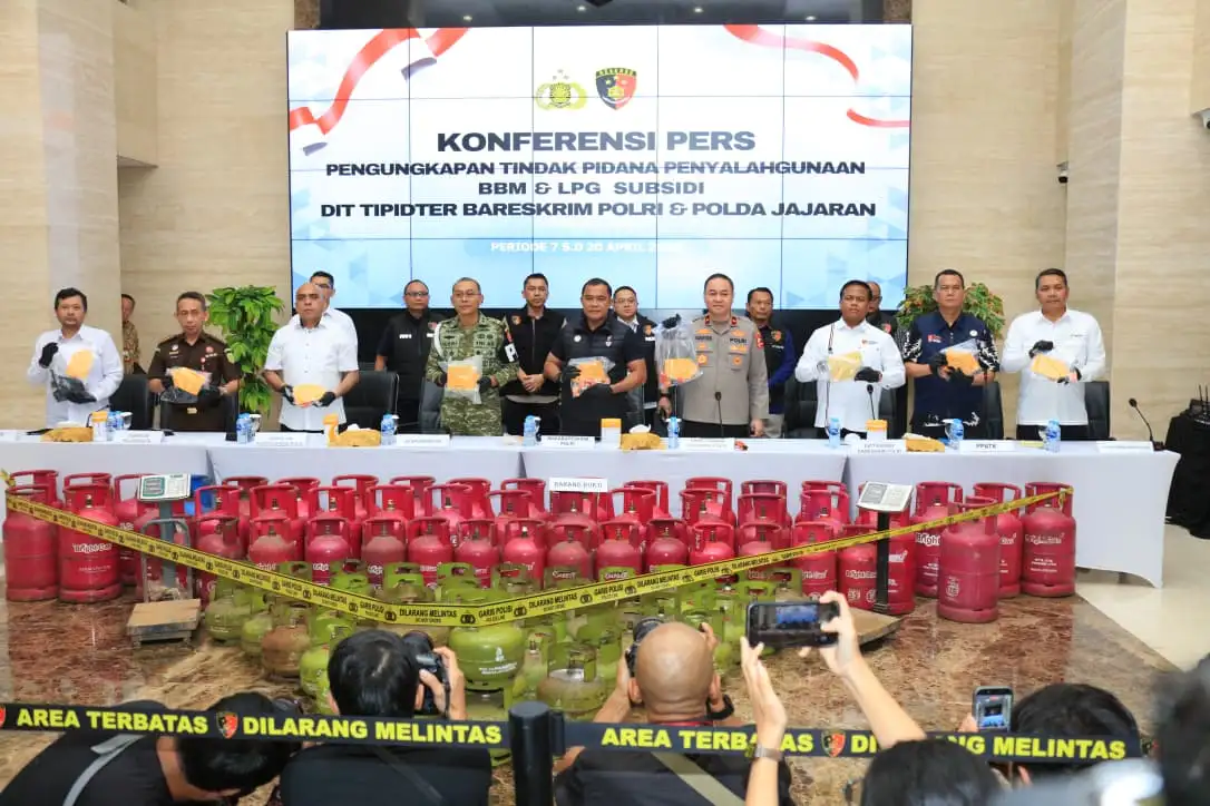13 Hari Operasi, Polri Bekuk 330 Tersangka Penyalahgunaan BBM dan LPG Subsidi di 223 TKP