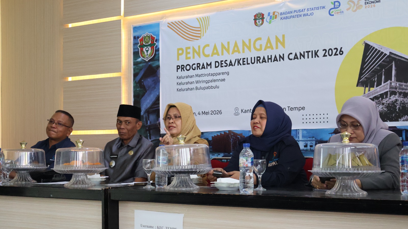 Pemkab dan BPS Wajo Canangkan Program Desa Cantik 2026, Tekankan Peningkatan Literasi Statistik Masyarakat 