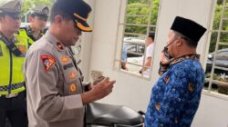 Dukung Pendapatan Daerah, Waka Polres Tanjung Balai Pantau Langsung Razia Kepatuhan Pajak Kendaraan
