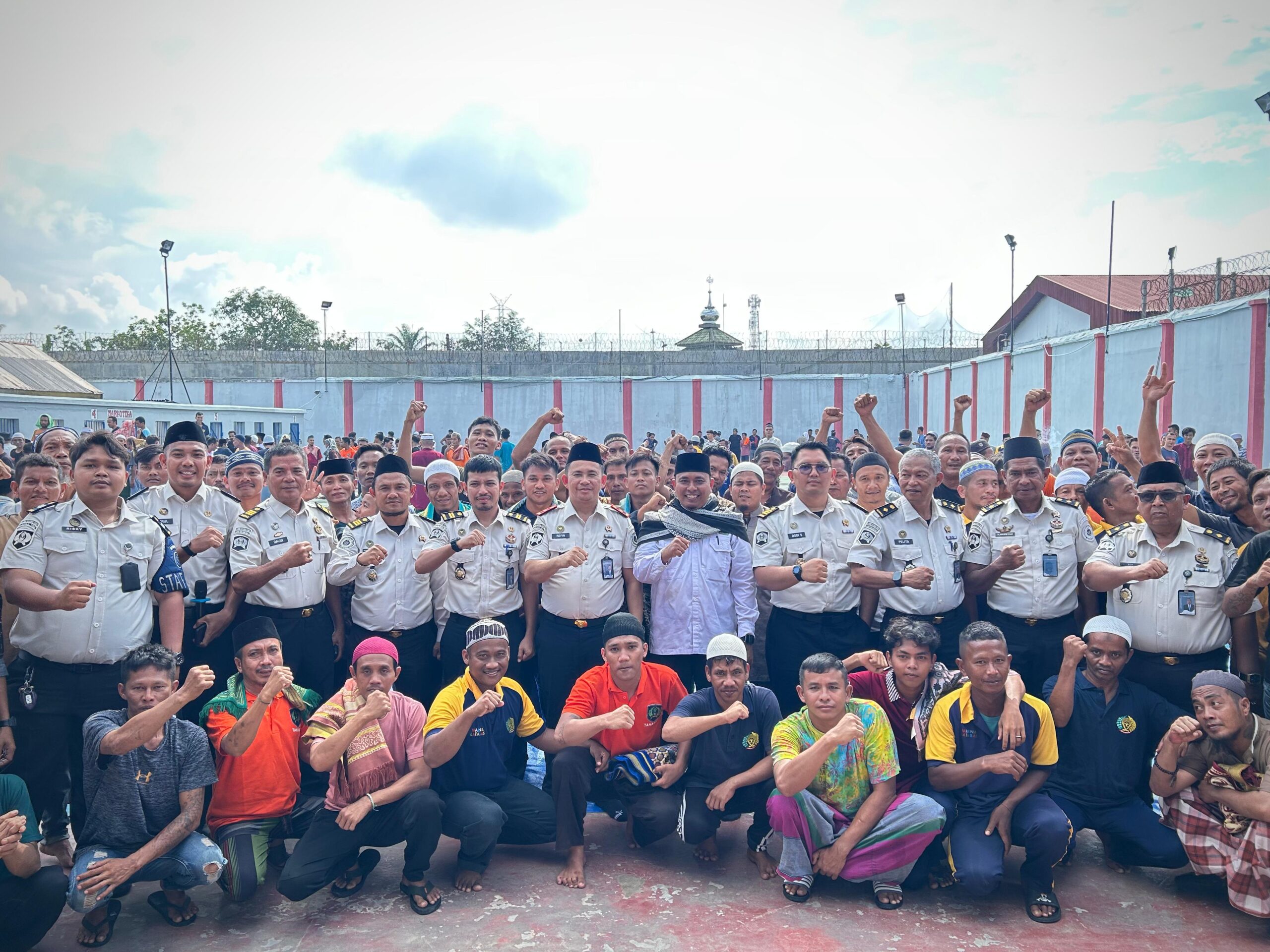 PENGAJIAN RUTIN BULANAN WBP RESMI DILUNCURKAN, WUJUDKAN PEMBINAAN KEPRIBADIAN DI LAPAS TANJUNG BALAI ASAHAN