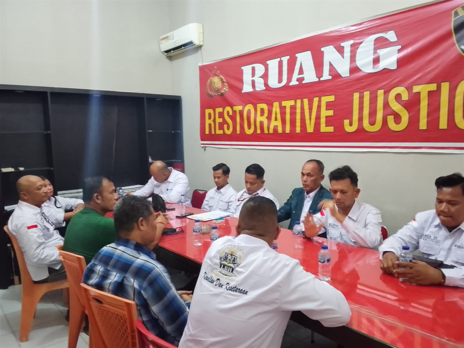 Perkuat Akses Keadilan, Sat Reskrim Polres Tanjung Balai Terima Audiensi YLBH Keadilan Setara