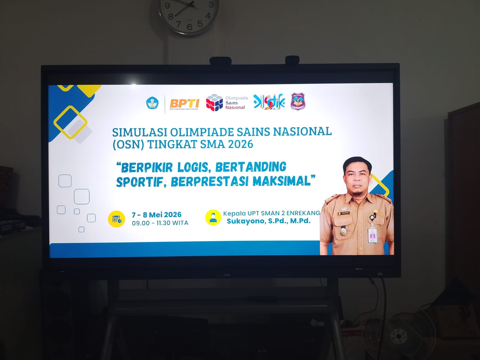 Hari Kedua Simulasi Olimpiade Sains Nasional di SMA Negeri 2 Enrekang