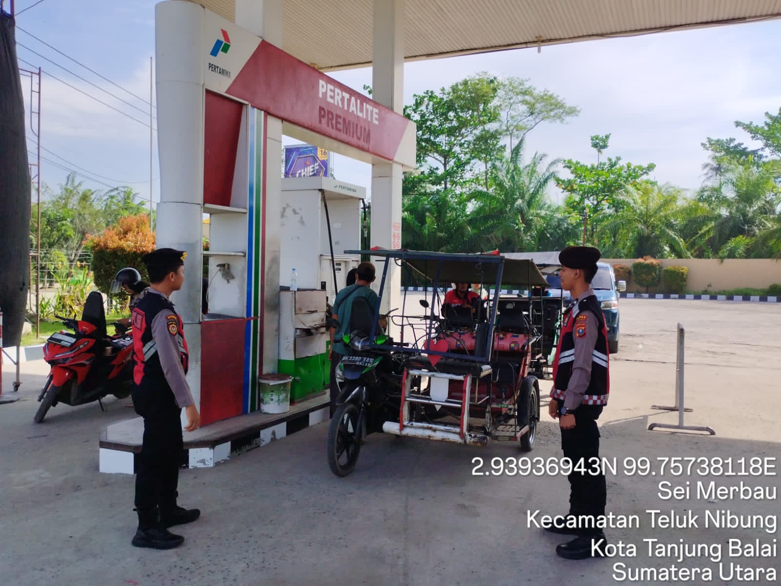 Sat Samapta Polres Tanjung Balai Intensifkan Patroli Dialogis ke Objek Vital