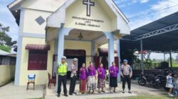 Ibadah Minggu, Polres Tanjung Balai Amankan Gereja