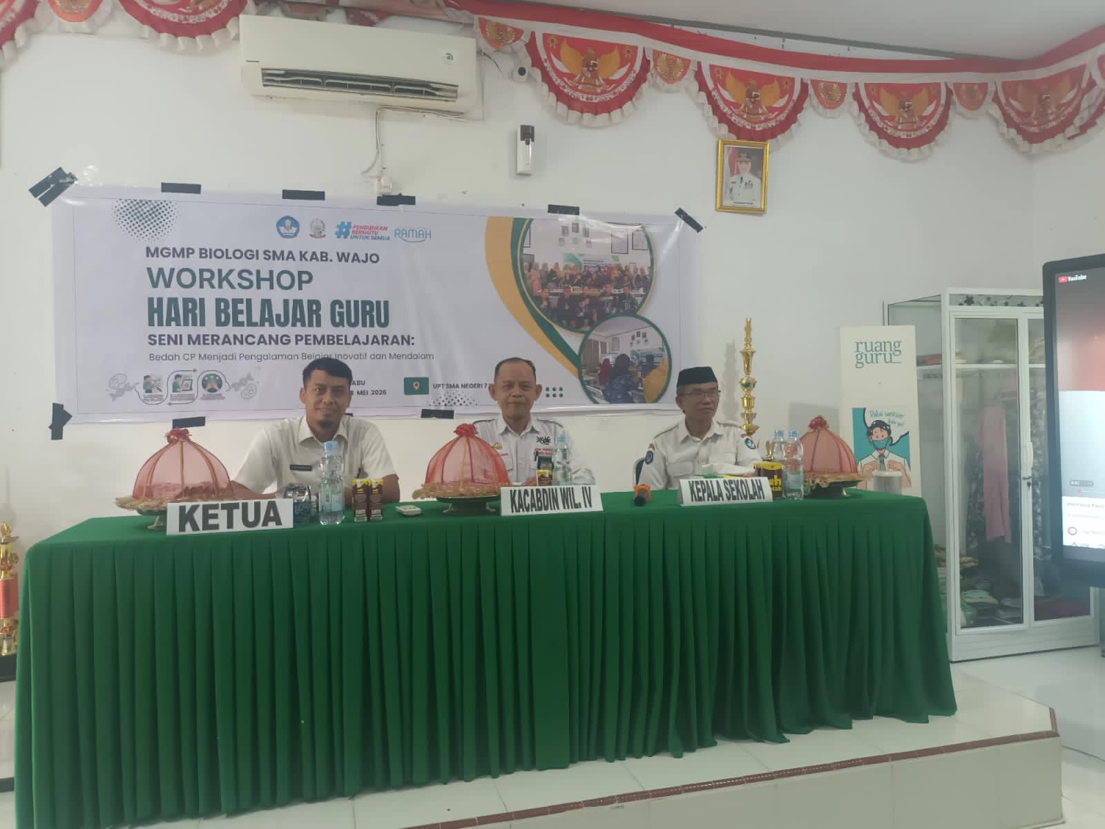 MGMP Biologi Kabupaten Wajo Gelar Hari Belajar Guru: Dorong Inovasi Pembelajaran Sains Era Digital
