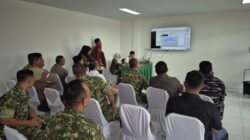 Kapolsek Teluk Nibung Hadiri Peluncuran 1061 Kopdes Merah Putih Bersama Presiden RI