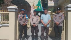Pastikan Ibadah Minggu Aman, Polres Tanjung Balai Terjunkan Personel Amankan Gereja