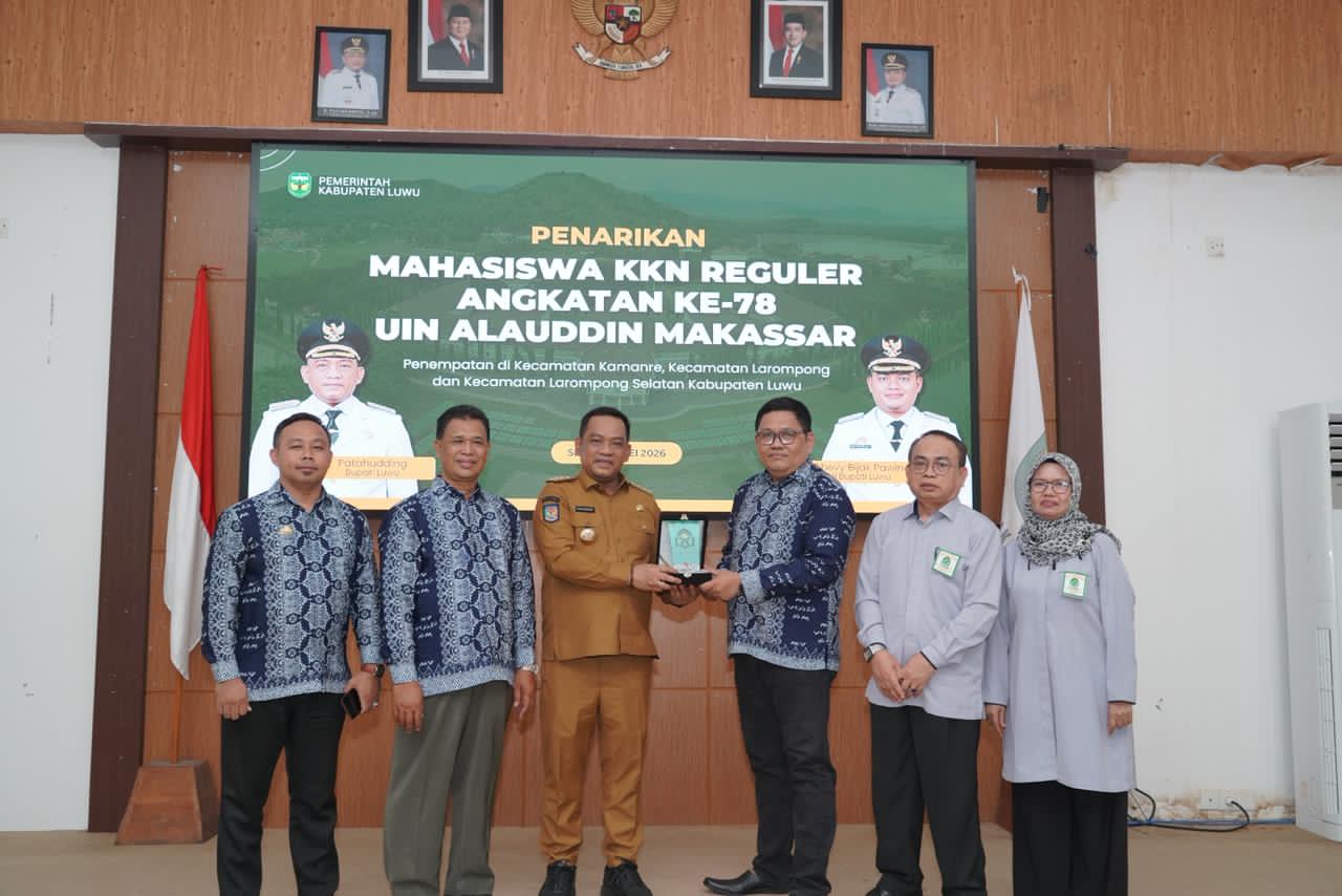 Penarikan KKN UIN Alauddin, Pemkab Luwu Dorong Kolaborasi Kampus dan Masyarakat