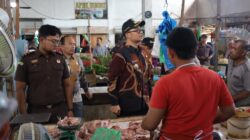 Jaga Stabilitas Harga, Plh Wali Kota Fadly Abdina Cek Langsung Ketersediaan Pangan di Pasar