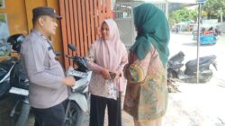 Bhabinkamtibmas Polsek Tanjung Balai Selatan Ingatkan Warga Waspada Hoaks