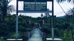 Negara Hadir Lewat Program Presiden, Jembatan Gantung di Sungai Salupatagang Pasangkayu Sambungkan Aktivitas Warga