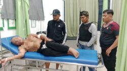 Tim URC Polsek Kalukku Sigap Datangi TKP Penganiayaan Orang Tua Kandung