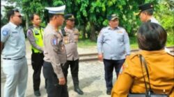 Cegah Kecelakaan Maut Berulang, Wakapolres Tanjung Balai Tinjau Perlintasan Kereta Api Sei Raja
