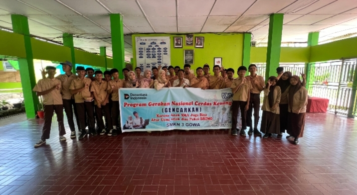 Edukasi Keuangan di SMKN 3 Gowa, Bekal Siswa Kelola Keuangan Sejak Dini