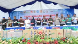 Sinergi Penegakan Hukum! DJBC Sulbagsel Musnahkan Barang Ilegal, Dihadiri Kapolda Sulsel