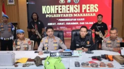 Ungkap Kasus Jalan Ablam Makassar: 5 Anggota Geng Motor Ditangkap, Ini Motifnya