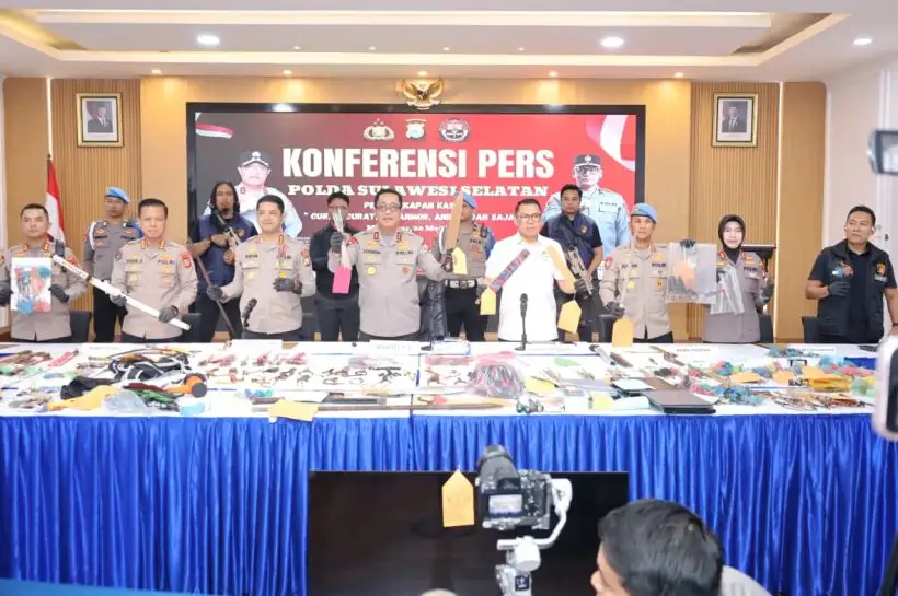 Polda Sulsel ungkap 148 kasus 3C, 176 tersangka