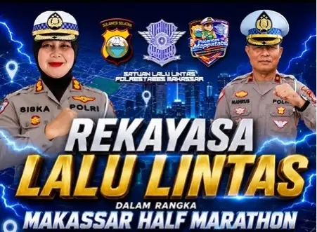 Makassar Half Marathon Digelar 30-31 Mei, Sejumlah Ruas Jalan Jadi Lintas Peserta