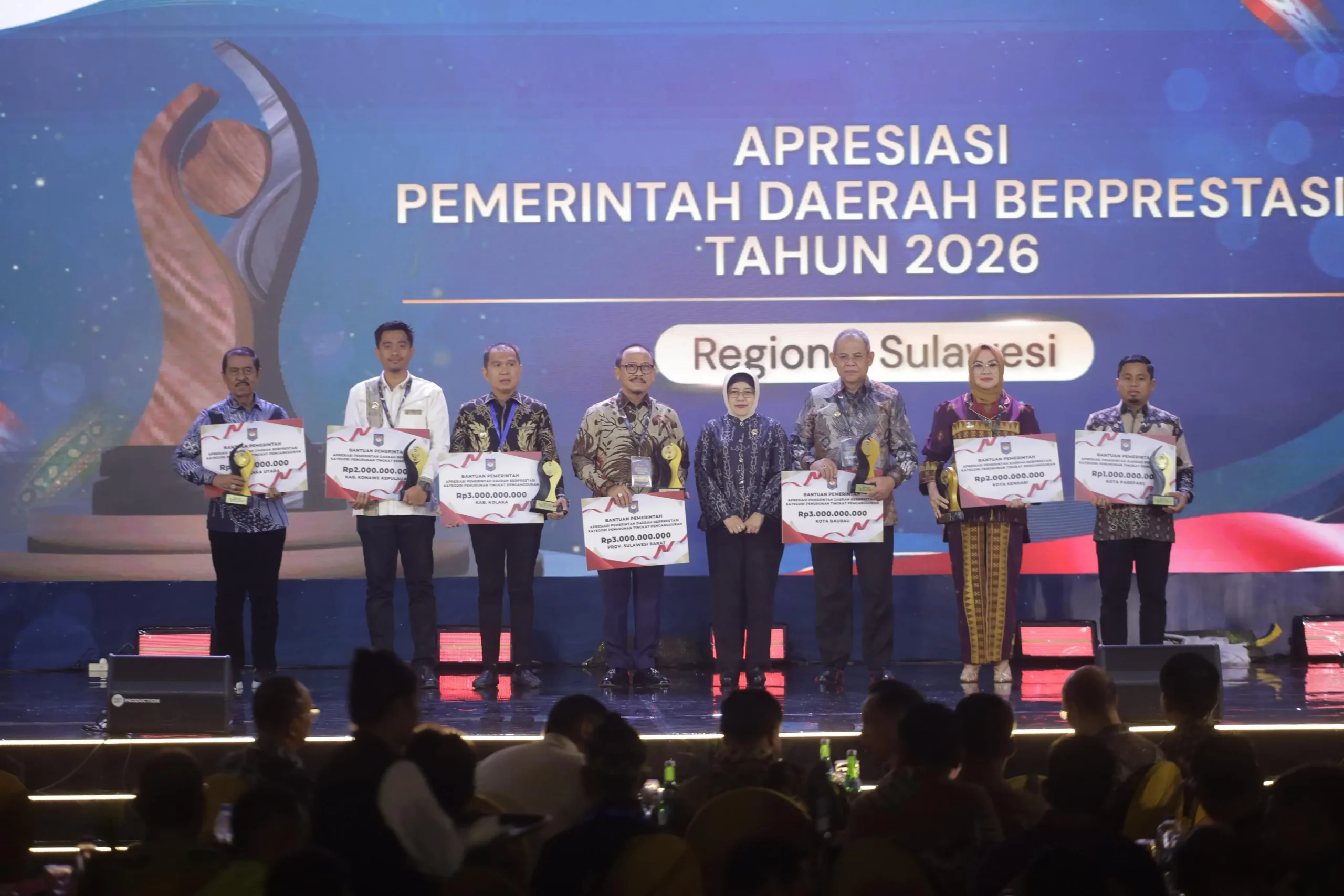 Raih Penghargaan Terbaik, Gubernur Sulbar Tekankan Prestasi Hasil Kerja Sama Rakyat