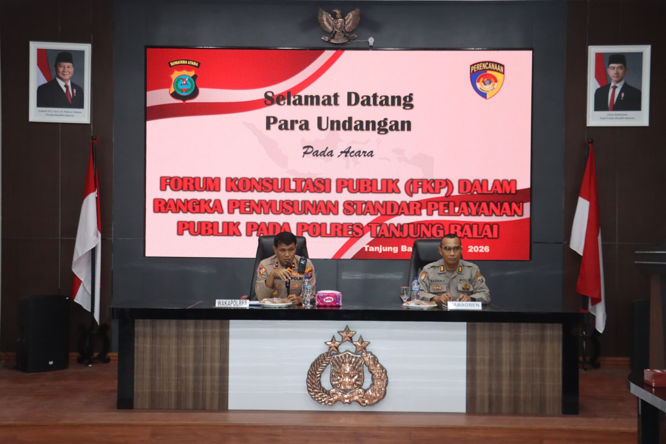 Polres Tanjung Balai Gelar Forum Konsultasi Publik, Tampung Aspirasi Warga demi Tingkatkan Pelayanan
