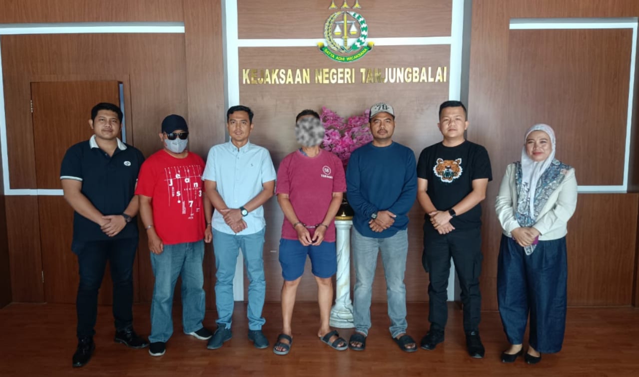 Tim Kejati Sumut dan Kejari Tanjungbalai Amankan DPO Penggelapan