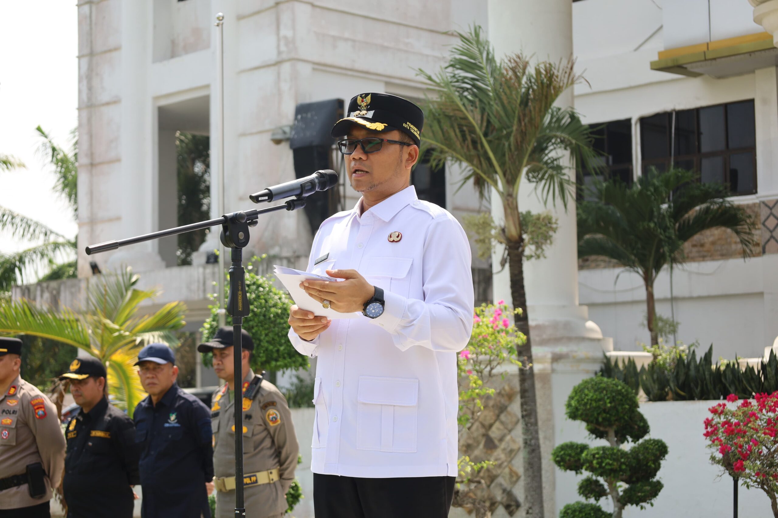 Plh Wali Kota Pimpin Apel Patroli Gabungan di Tanjungbalai