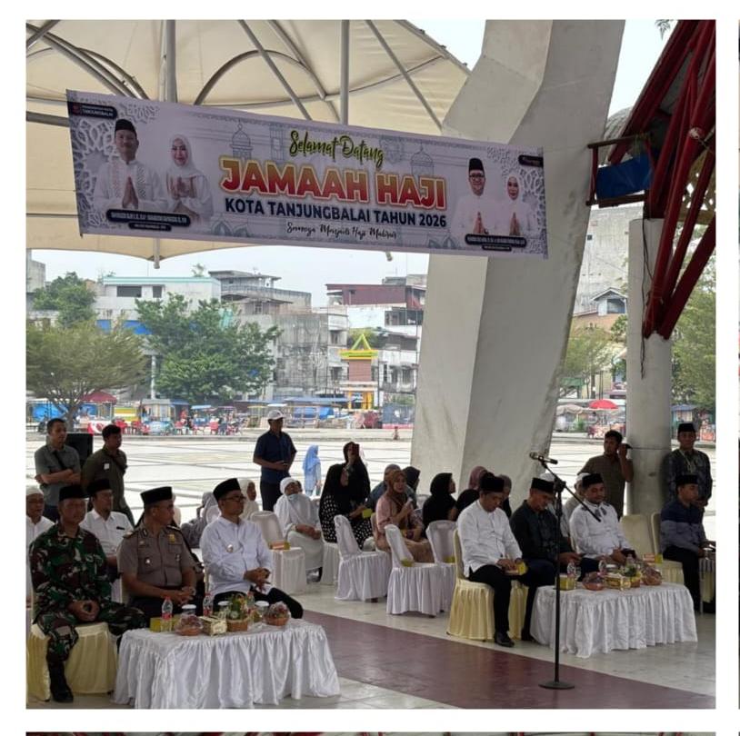 Polres Tanjungbalai Sambut dan Amankan Kepulangan Jemaah Haji 1447 H