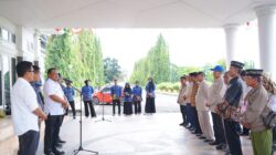 Bupati Luwu Lepas Kontingen PENAS Petani Nelayan XVII ke Gorontalo