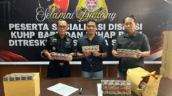 POLDA SULBAR GEREBEK GUDANG ROKOK DIDUGA TANPA IZIN DI POLMAN