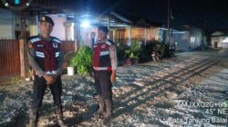 Menjaga Malam Tetap Kondusif, Sat Samapta Polres Tanjung Balai Gelar Patroli