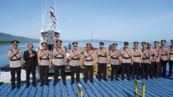 Kapolda Sulbar Pimpin Acara Tabur Bunga di Pangkalan Polairud