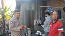 Bhabinkamtibmas Tanjung Balai Utara Ajak Warga Kompak Berantas Narkoba
