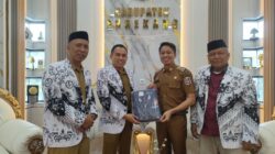 Silaturahmi Pengurus PGRI Kabupaten Enrekang Dengan Bupati Enrekang