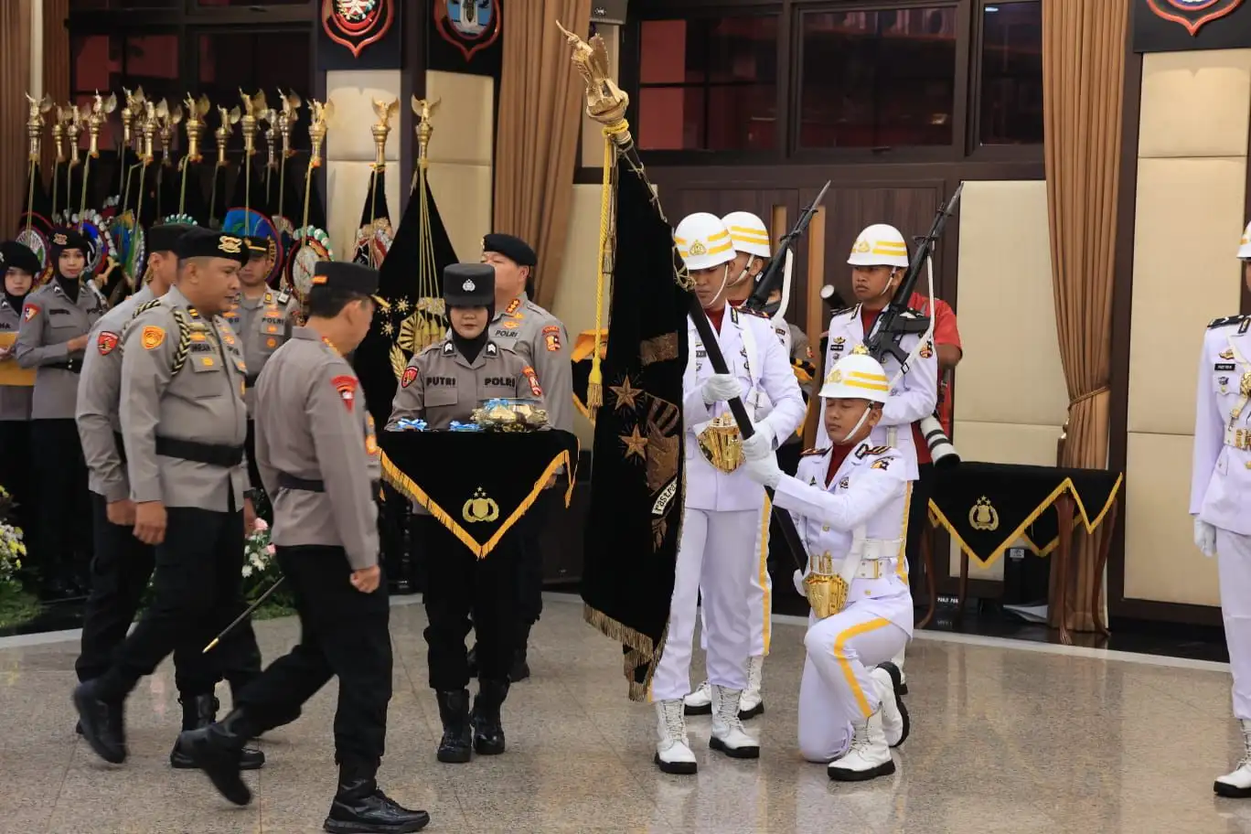 Menuju Hari Bhayangkara ke-80, Polri Adakan Prosesi Penyucian Panji Rastra Sewakottama