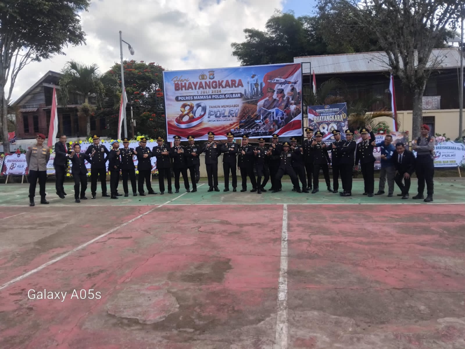 Polres Mamasa Laksanakan Upacara dan Syukuran Untuk Memperingati Hari Bhayangkara Ke-80 Tahun 2026 Pengan Penuh Hikmat