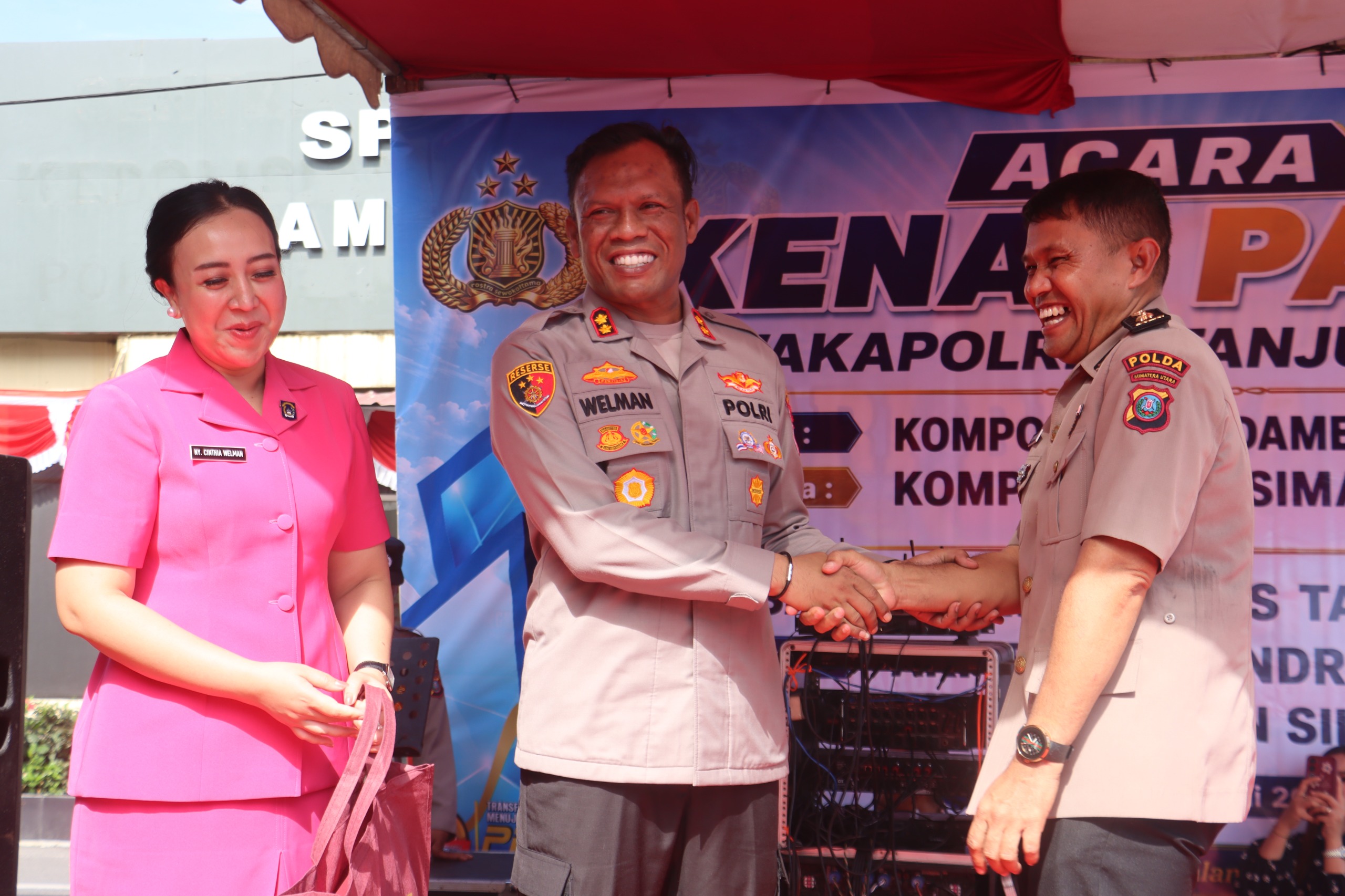 Polres Tanjungbalai Gelar Kegiatan Kenal Pamit Wakapolres Tanjungbalai