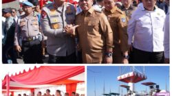 Bupati Wajo Andi Rosman Hadiri Penyerahan Bantuan Alsintan dan Benih Pertanian di CPI Makassar